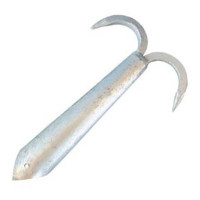 Boat hook end galvanised