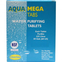 Aquatabs Mega Water Purification Tablets (box of 20)