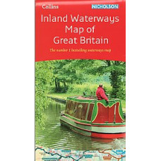 Nicholson Inland Waterways Map of Great Britain