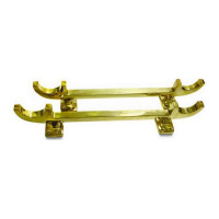 Pole & Plank Holder - Brass (pair) Pole & Plank Holder - Brass (pair)