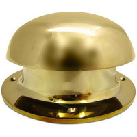 Mushroom Vent Standard Size 6” x 4” - Brass