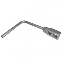 Windlass Standard Lock Key Galvanised In-line Double Head