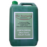 Boatyard Porta Green Toilet Fluid 5lts - (Eco Friendly)