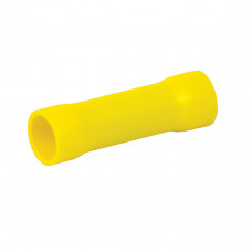 Terminal Straight Butt Connector - Yellow (pack of 4)
