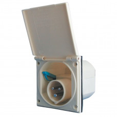 Mains Inlet Flush Mount 240v - 16amp