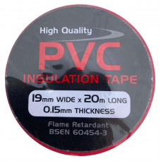 Insulation Tape Red PVC 19mm x 20mts