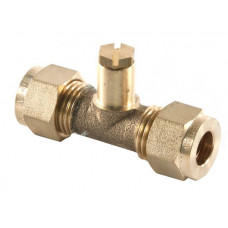Pressure Test Point Union 3/8” x 3/8” - Brass