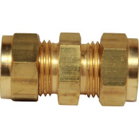 Straight Coupling 1/2” x 1/2” - Brass Straight Coupling 1/2” x 1/2” - Brass