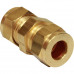 Straight Coupling 3/16” x 3/16” - Brass