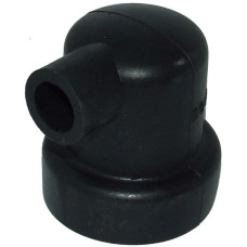 Bowman End Cap 22mm outlet 90 deg 2679