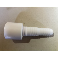 Straight Nozzle 1 1/2" White 45mm