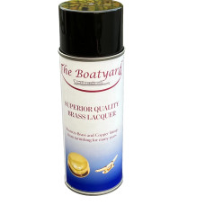 The Boatyard Superior Quality Brass Lacquer 400ml Spray